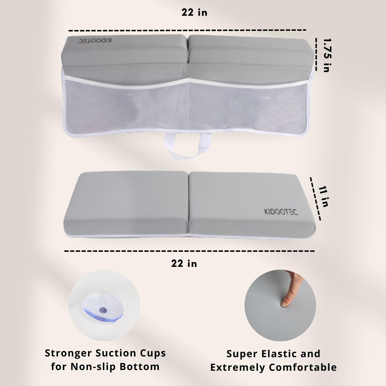 T.H  Toy Organizer Bath Kneeler And Elbow Rest Pad Set - 1.5